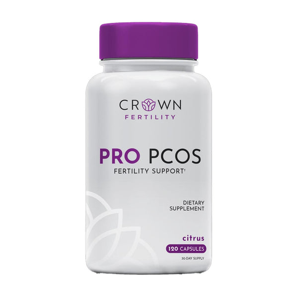 Crown Fertility Pro PCOS Fertility Support Capsules, 120 Ct