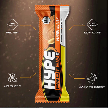 Hype Protein Bar (Peanut Butter), 1 Ct