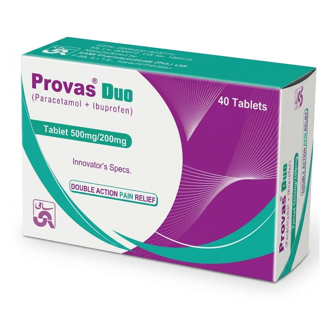 Provas Duo 500/200mg - Sami Pharma