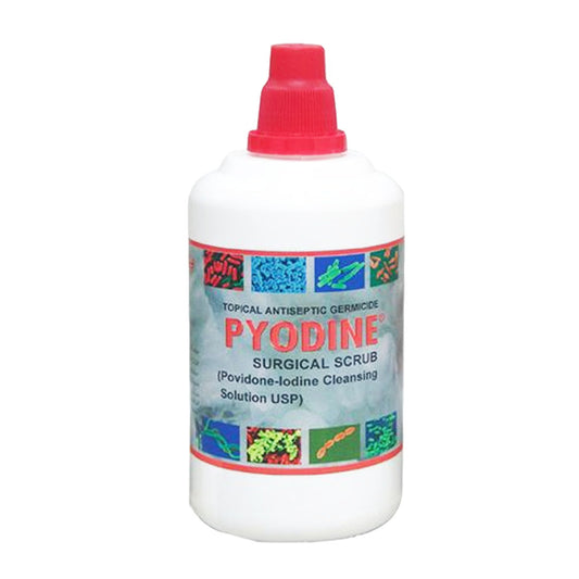 Pyodine Surgical Scrub, 450ml - Brookes Pharma
