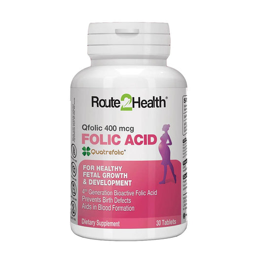QFolic (Folic Acid) 400mcg - Route2Health