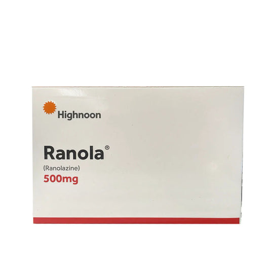Ranola (Ranolazine) Tablets 500mg, 20 Ct - Highnoon