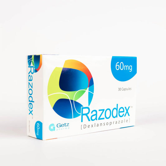 Razodex (Dexlansoprazole) 60mg, 30 Ct - Getz Pharma