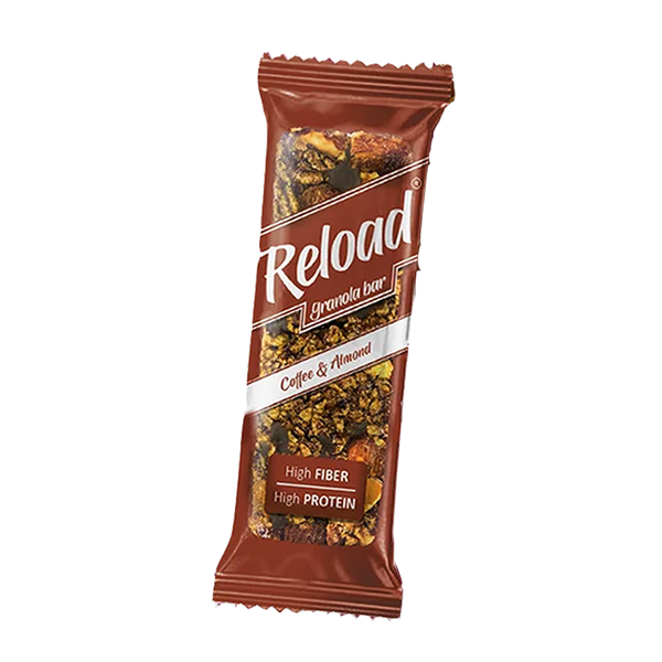 Reload Coffee & Almond Granola Bar 40g, 1 Ct