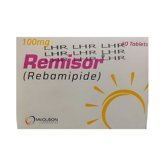 Remisor (Rebamipide) 100mg, 20 Ct - Mcolson