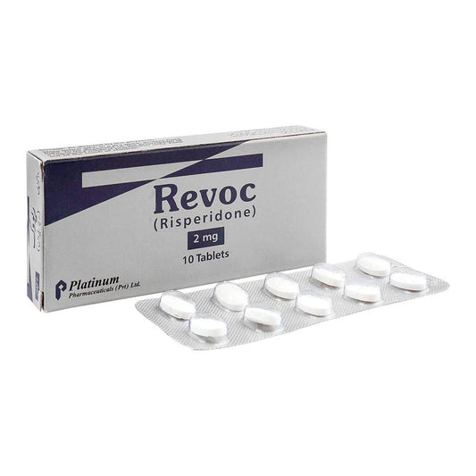 Revoc (Risperidone) 2 mg, 10 Ct - Platinum Pharma