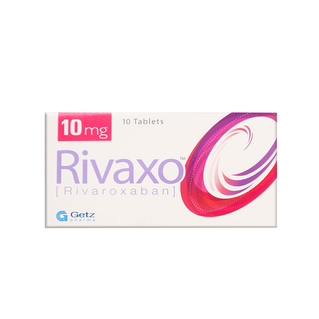 Rivaxo (Rivaroxaban) 15mg, 10 Ct - Getz Pharma