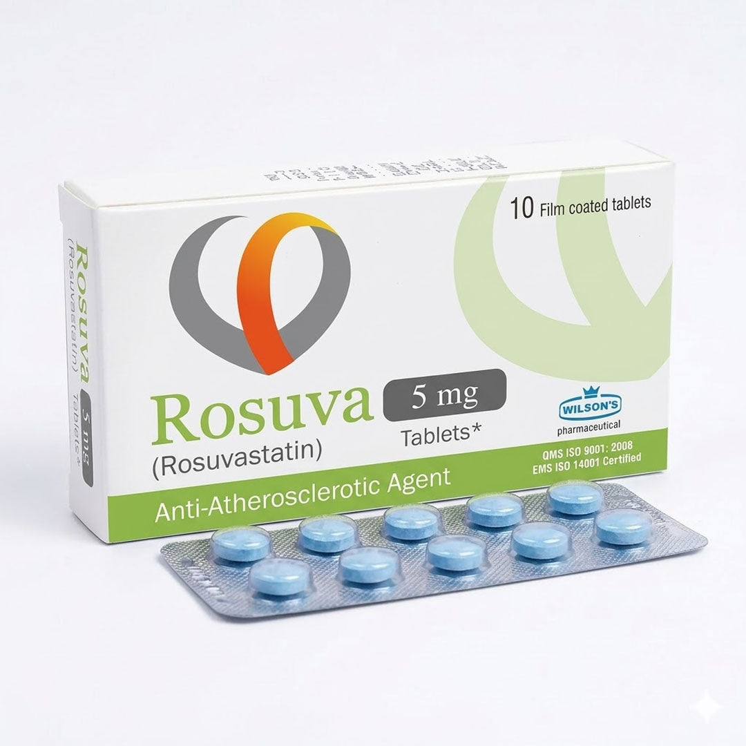 Rosuva (Rosuvastatin) 5mg, 10 Ct - Wilson's