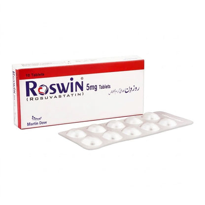 Roswin (Rosuvastatin) Tablets, 10 Ct - Martin Dow