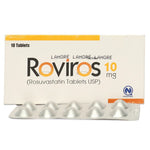 Roviros (Rosuvastatin) 10mg, 10 Ct - Nabiqasim