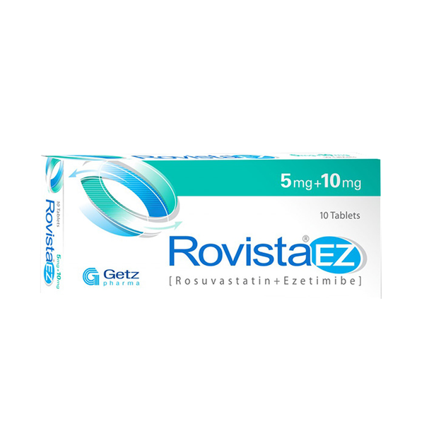 Rovista Ez 5/10mg, 10 Ct - Getz Pharma