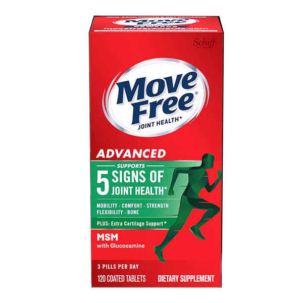 Schiff Move Free Advanced with MSM, 120 Ct