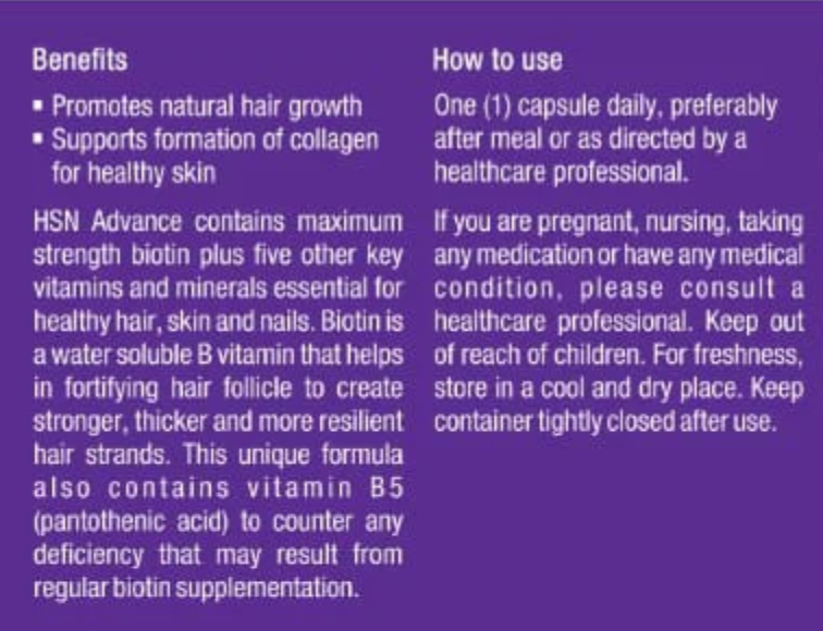Get Alyve Hair Grow (HSN Advance), 60 Ct