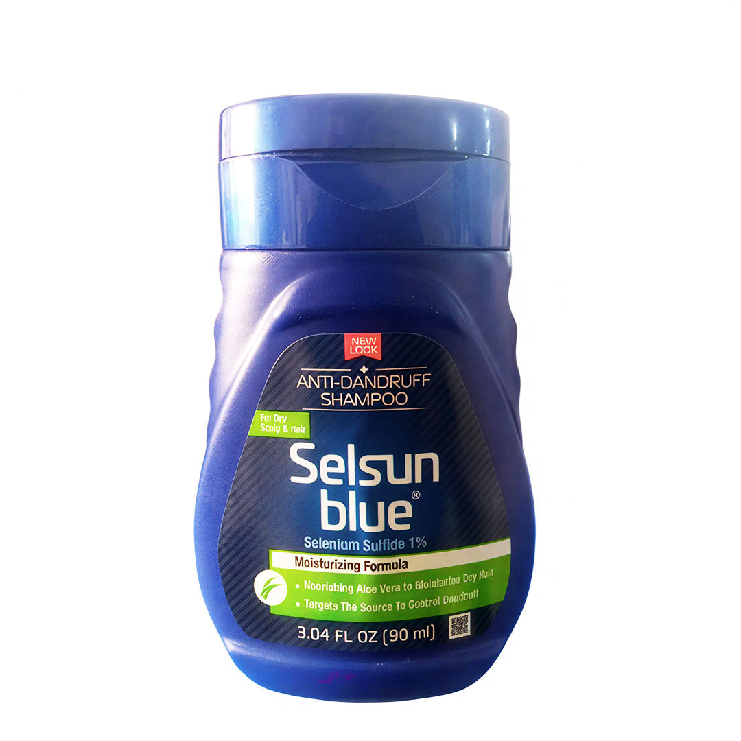 Selsun Blue Moisturizing Anti Dandruff Shampoo, 90 ml