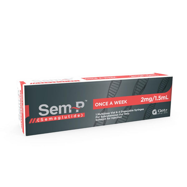 Sem-P (Semaglutide) Once a Week 2mg/1.5ml - Getz Pharma