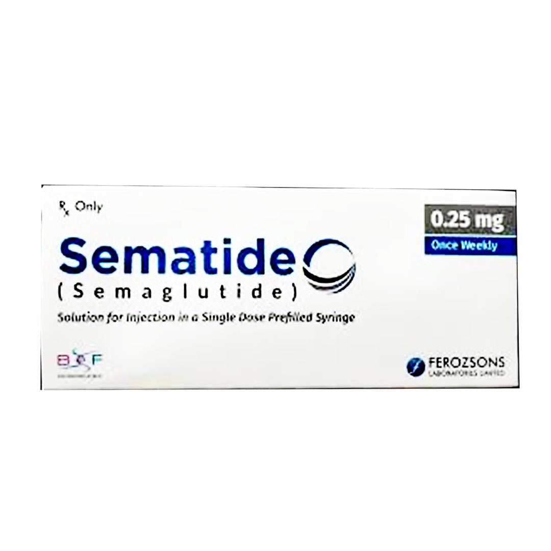 Ferozsons Sematide (Semaglutide) 0.25mg Single Dose Prefilled Syringe for Type 2 Diabetes Online in Pakistan | My Vitamin Store