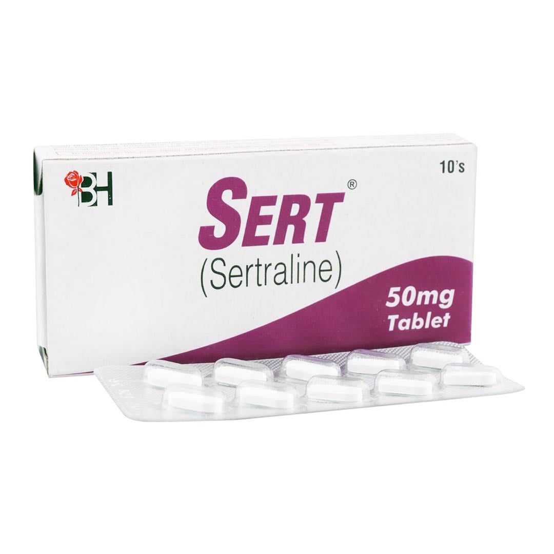 Sert Tablet 50mg, 10 Ct - Barrett Hodgson