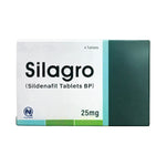 Silagro (Sildenafil) 25 mg, 4 Ct - Nabiqasim