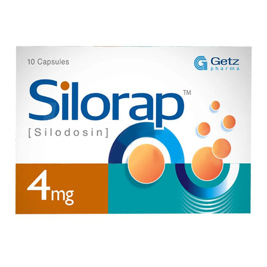 Silorap (Silodosin) 4mg, 10 Ct - Getz Pharma