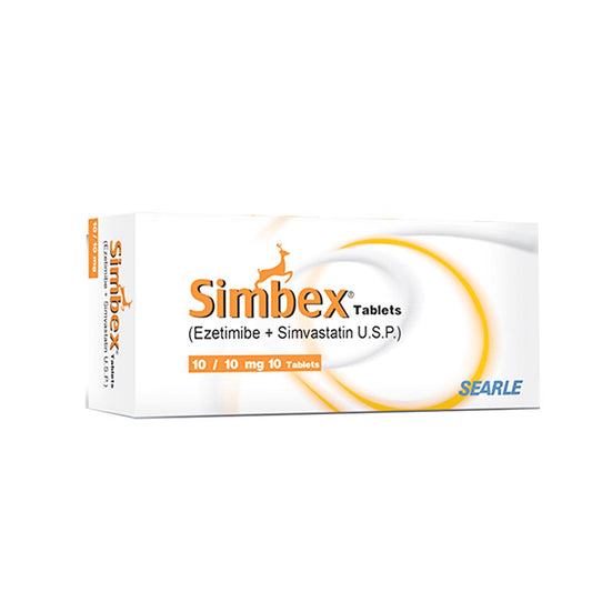 Simbex Tablets 10/10mg, 10 Ct - Searle
