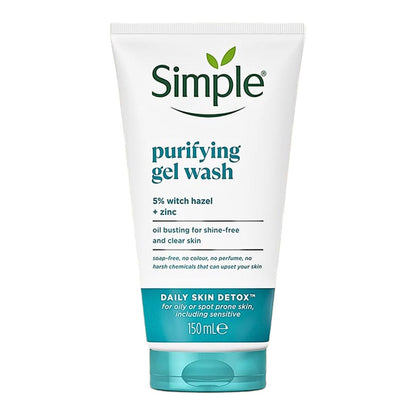Simple Daily Skin Detox Purifying Gel Wash, 150ml