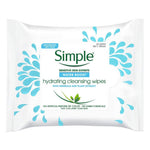 Simple Hydrating Cleansing Wipes (Water Boost)