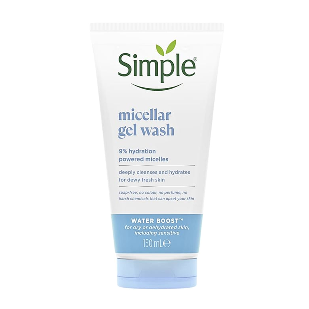Simple Micellar Facial Gel Wash Water Boost, 150ml