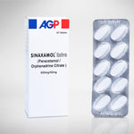Sinaxamol Extra 650/50mg Tablets, 30 Ct - AGP
