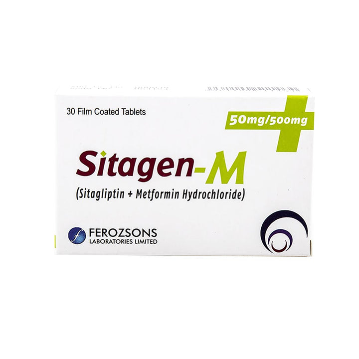 Sitagen-M Tablets 50-500mg Ferozsons