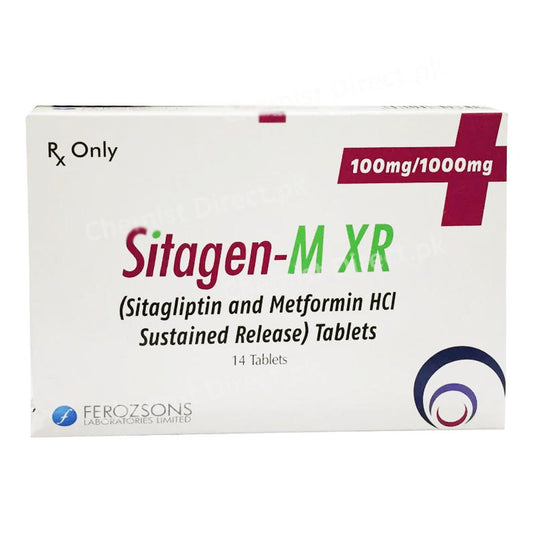Sitagen-M XR Tablets100-1000mg Ferozsons