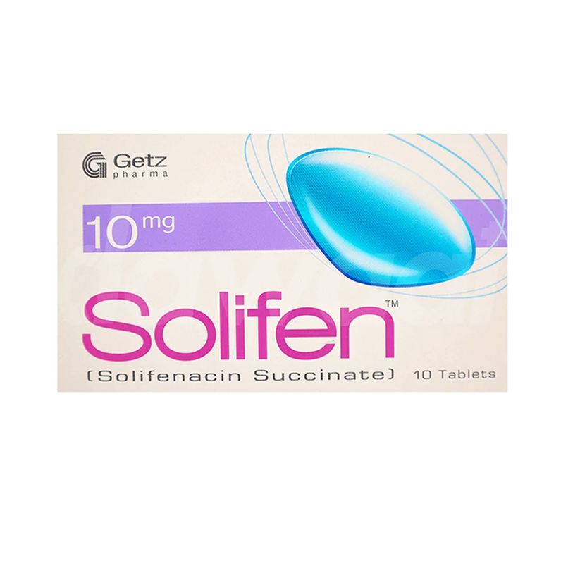 Solifen (Solifenacin) 10mg, 10 Ct by Getz Pharma Online in Pakistan ...