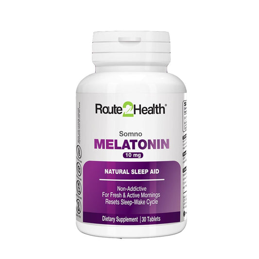 Somno Melatonin 10mg, 30 Ct - Route2Health