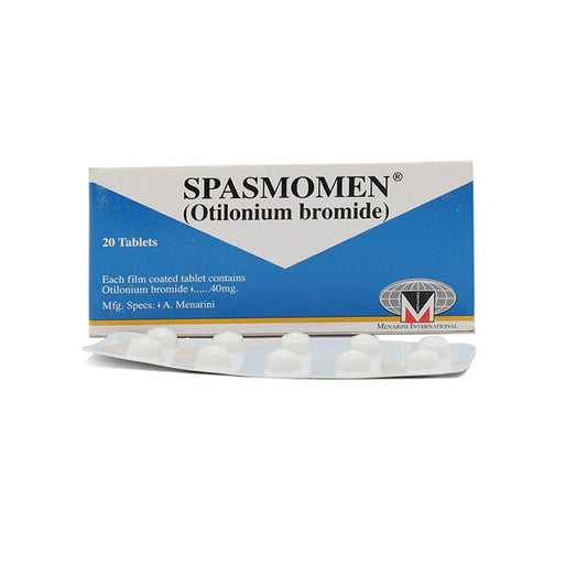 Spasmomen Tablets, 20 Ct - Pharmatec