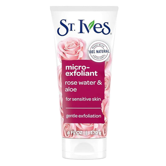 St. Ives Gentle Smoothing Rose Water & Aloe Vera Scrub, 170g