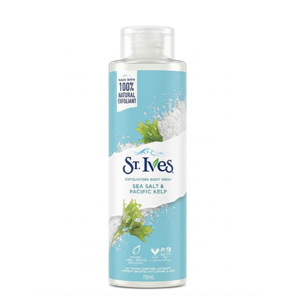 St. Ives Sea Salt & Pacific Kelp Exfoliating Body Wash