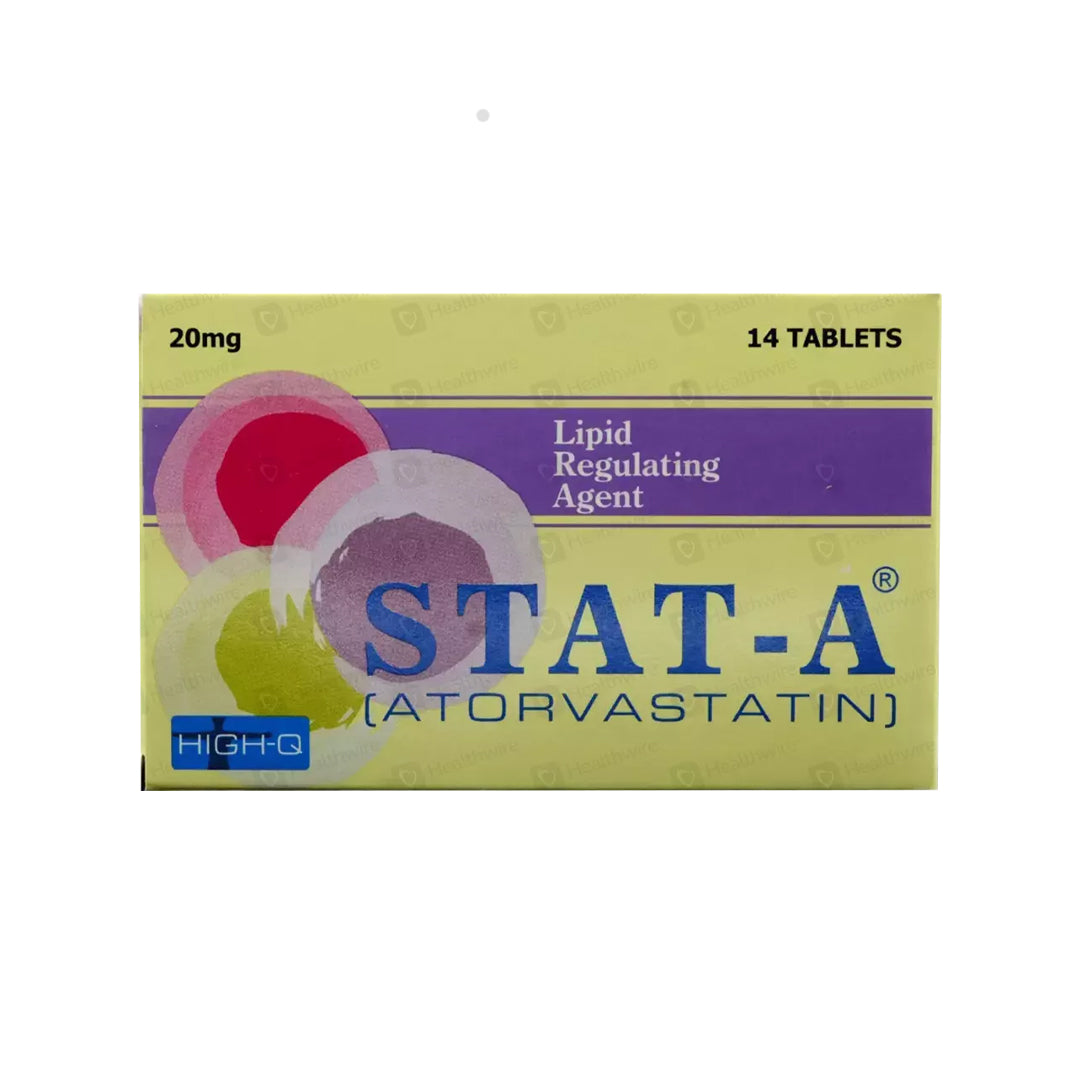 Stat A 20 Buy Stat-A Tablets 20mg, 14 Ct - High-Q Pharma Online in Pakistan | My ...