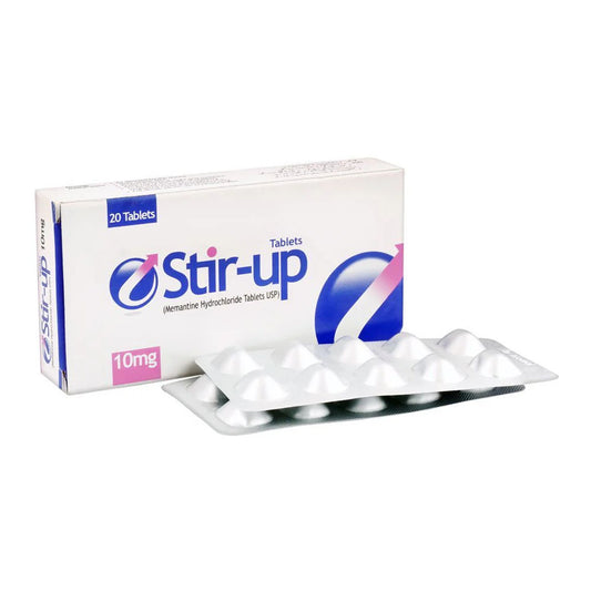 Stir-Up (Memantine Hydrochloride) 10mg, 20 Ct - Nabiqasim
