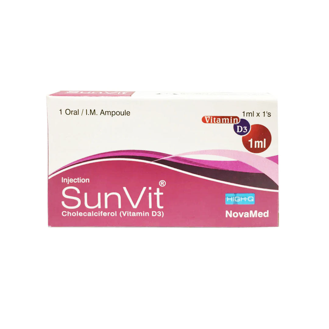 Sunvit R Buy High-Q Pharma Sunvit Injection, 1ml Online in Pakistan | My Vitamin ...