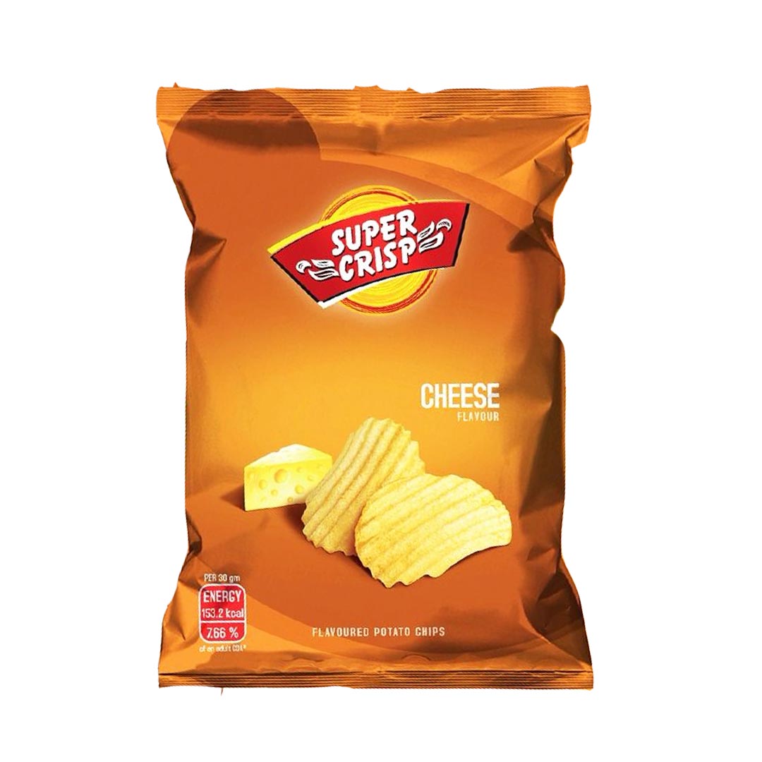 Buy Super Crisp Chips Cheese Flavour, 42g Online in Pakistan My Vitamin Store Chips