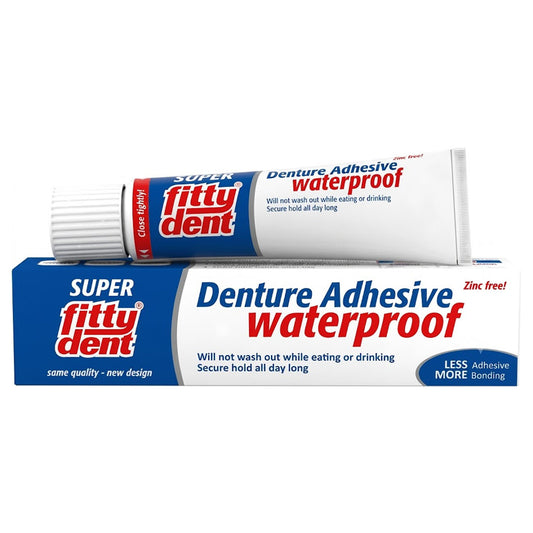 Super FittyDent Denture Adhesive Waterproof Paste