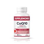 Supplemores CoQ10 Plus Black Pepper Extract, 30 Ct