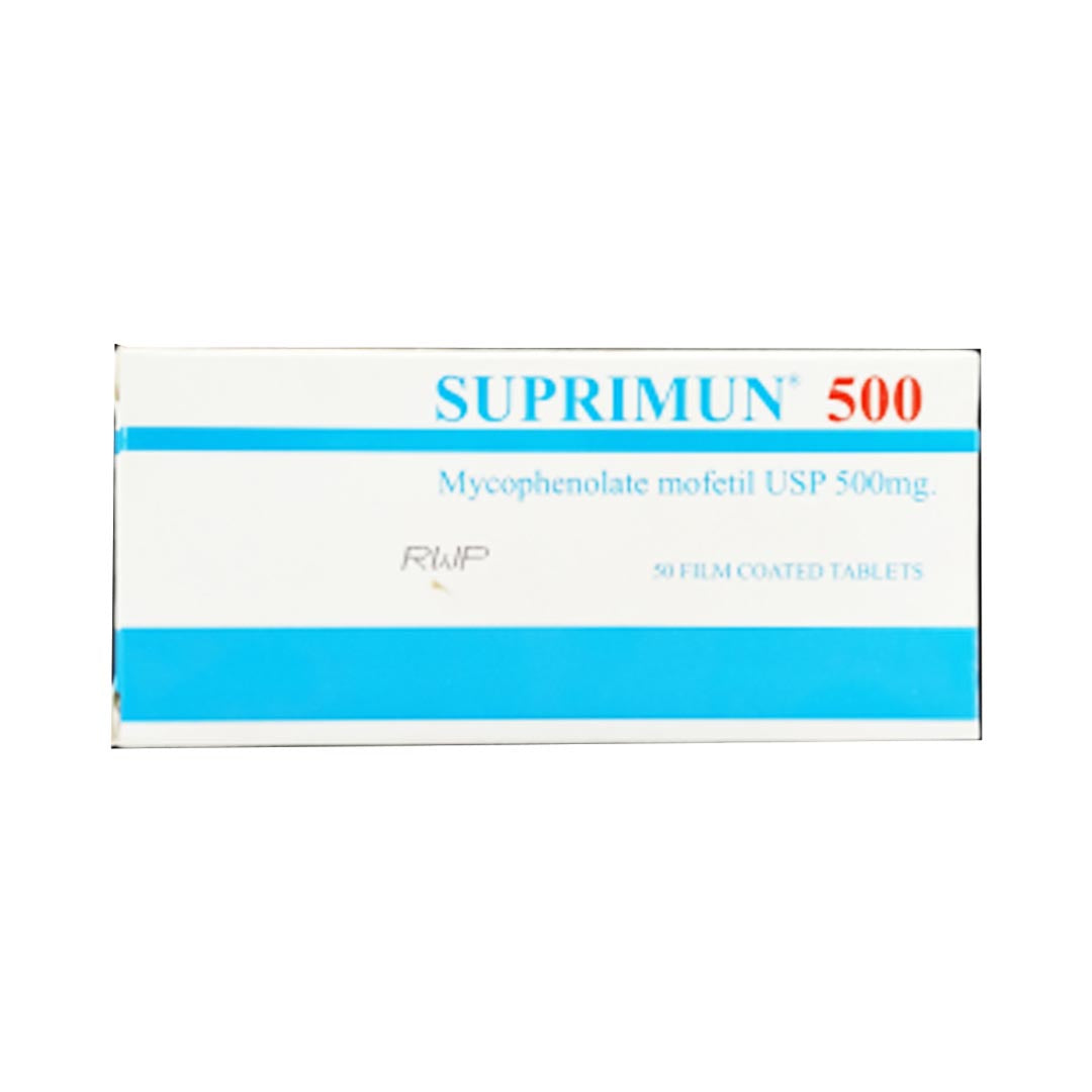 Suprimun 500mg, 50 Ct - Allmed