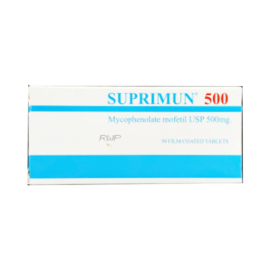 Suprimun 500mg, 50 Ct - Allmed