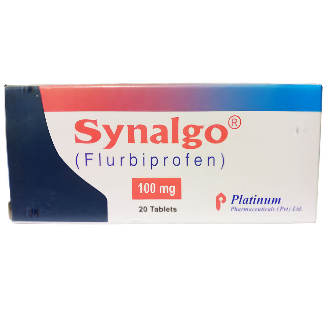 Synalgo (Flurbiprofen) 100 mg, 20 Ct - Platinum Pharma
