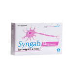 Syngab Capsules 75mg, 14 Ct - ATCO