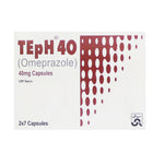 TEpH 40 (Omeprazole) 40mg, 14 Ct - Sami Pharma