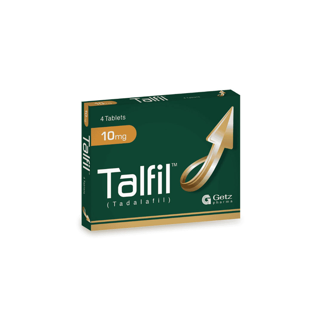Talfil (Tadalafil) 4 Ct - Getz Pharma