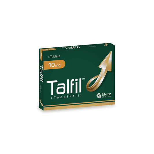 Talfil (Tadalafil) 4 Ct - Getz Pharma