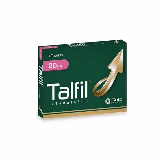 Talfil (Tadalafil) 4 Ct - Getz Pharma