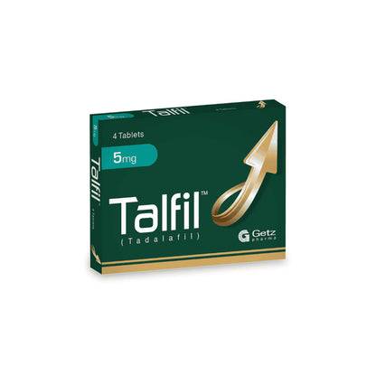 Talfil (Tadalafil) 4 Ct - Getz Pharma